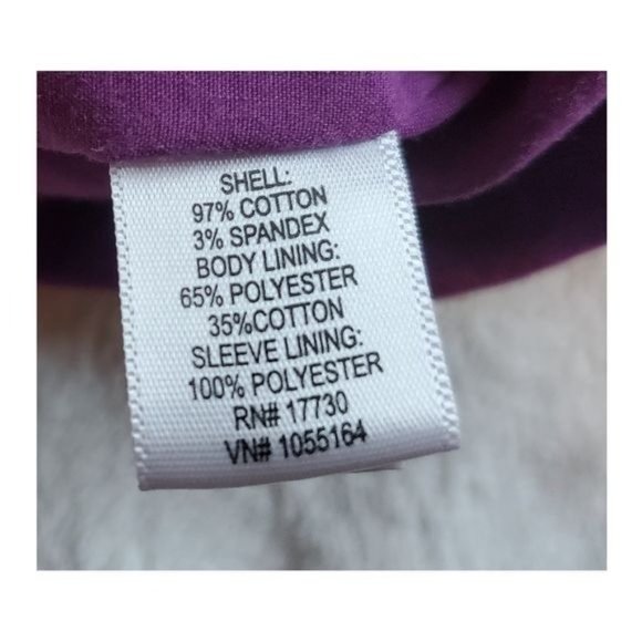 Isaac Mizrahi collab x target velvet blazer Y2K cotton blend - Picture 8 of 10